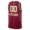 All-Star 2024 Trikot Personalisierung Western Conference Rot Swingman - Herren